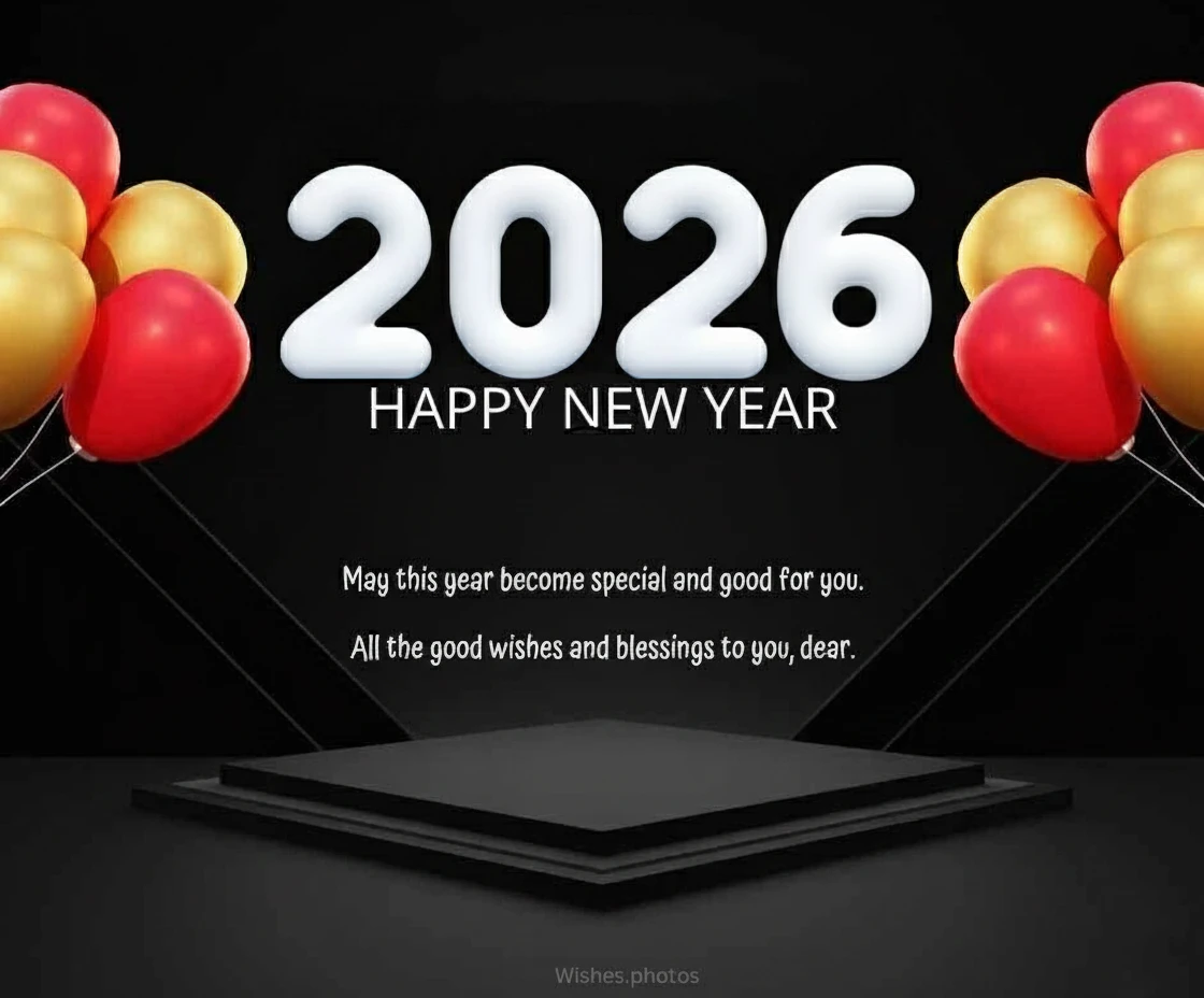 Happy New Year Images for Crush 2026 ^ May this year become special and good for you
